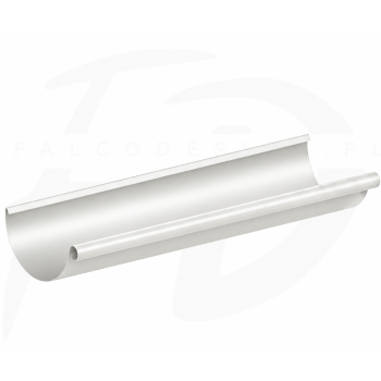 KROP STAL – Rynna Ø 150 × 4 m – biały RAL 9010